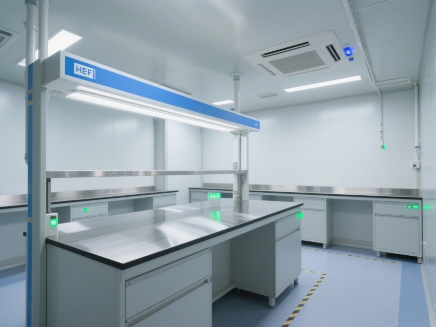 1000平安慶醫(yī)療實(shí)驗(yàn)室設(shè)計(jì)效果分享