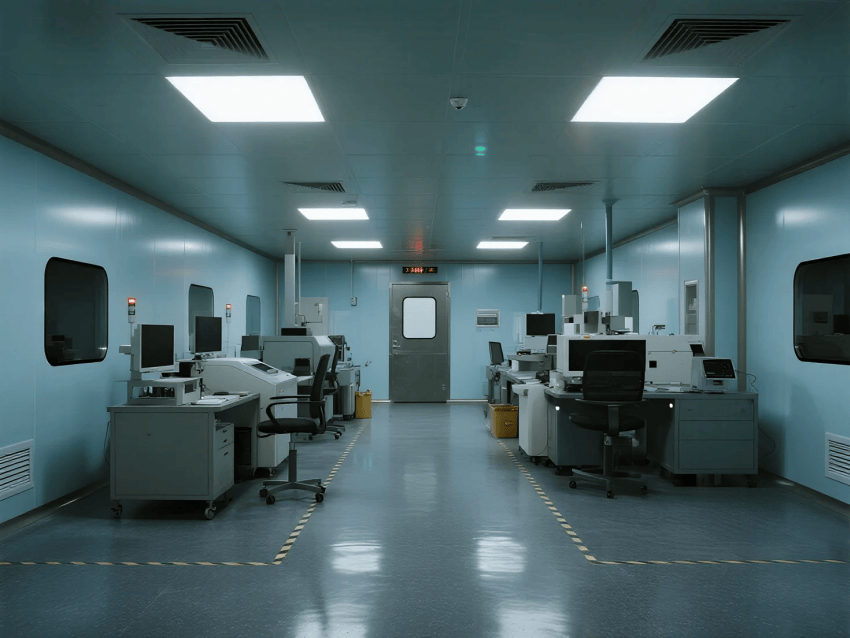 安慶凈化車間裝修:萬級精密電子制造生產車間