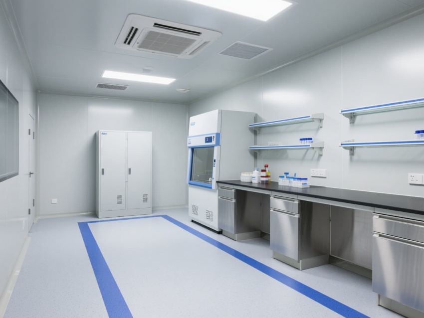 池州實驗室裝修:1300平pcr實驗室凈化工程