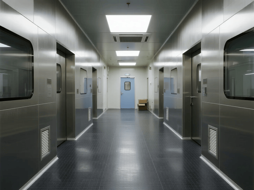 池州半導體生產潔凈車間凈化裝修效果分享