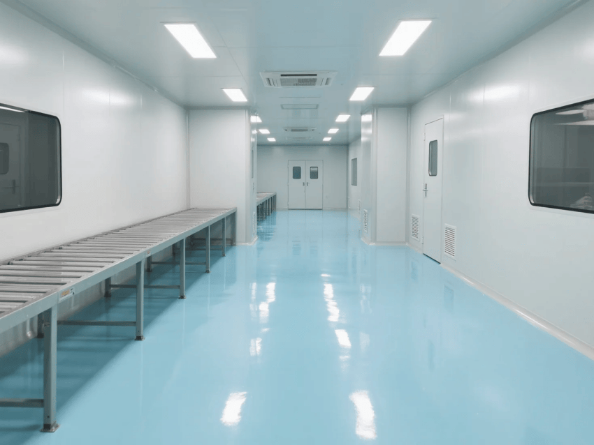 淮南萬級(jí)電子無塵車間裝修方案效果分享